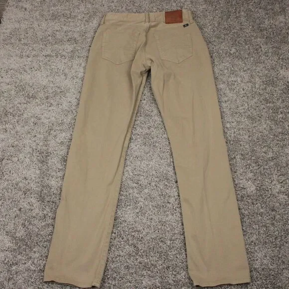 Lucky Brand 121 Heritage Slim Fit Pants Mens 29x32 Khaki Cotton - Picture 10 of 10